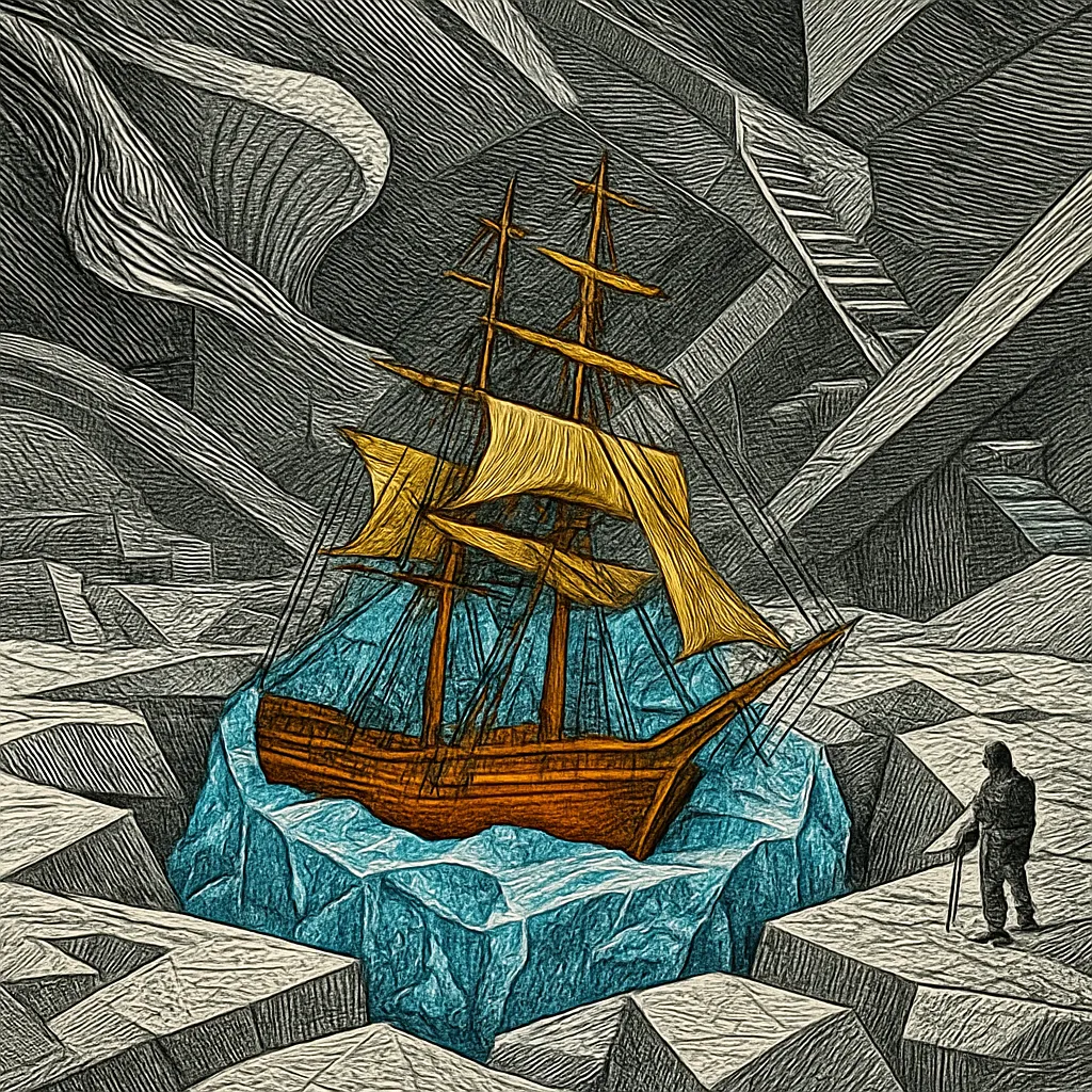 Cover art for Finding the lost ship Endurance under Antarctic ice