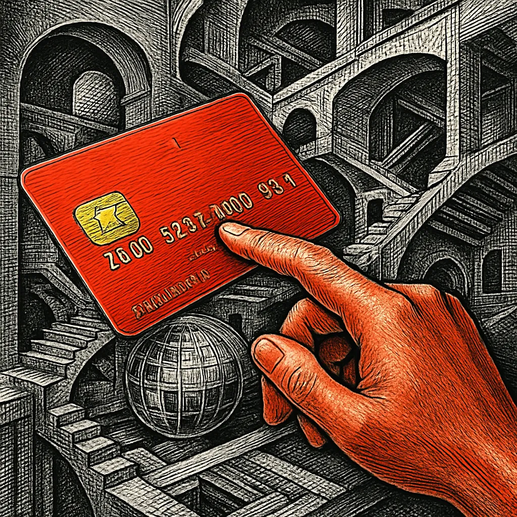 Cover art for How a card payment travels the world in a blink