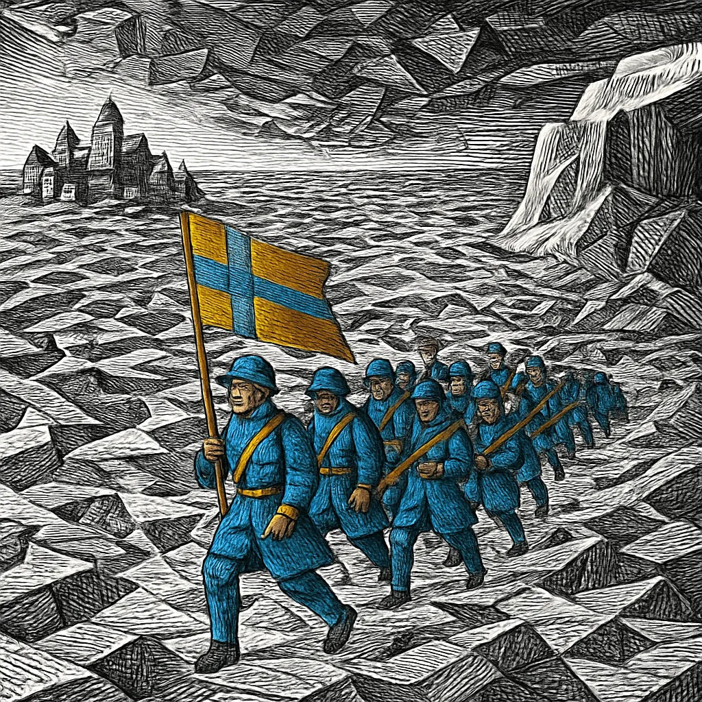 Cover art for How a frozen sea changed the map of Scandinavia