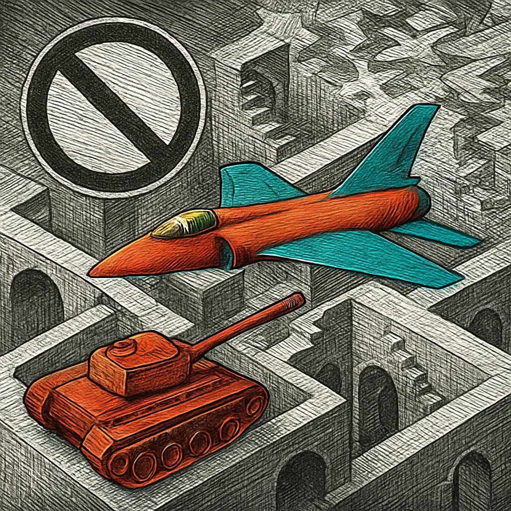 Cover art for How a no-fly zone and arms embargo get enforced