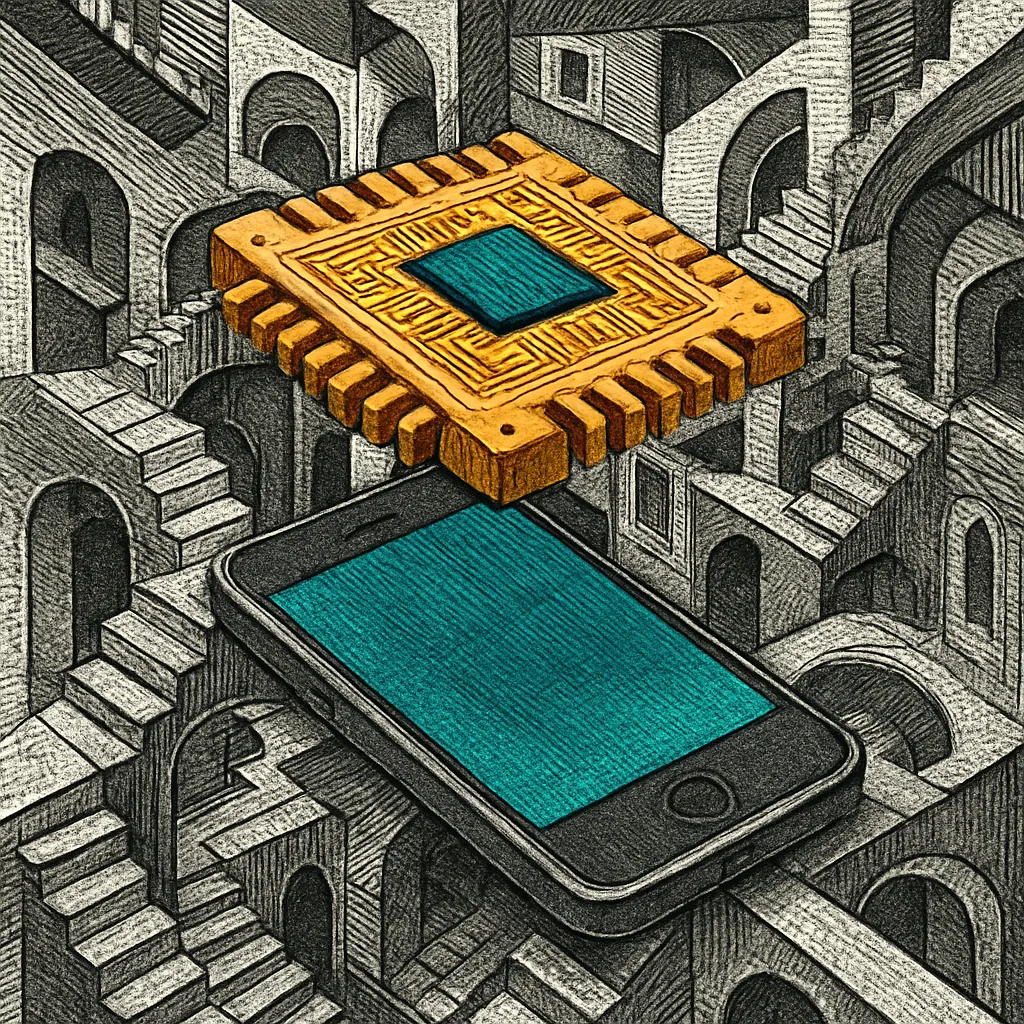 Cover art for How a phone AI chip speeds up machine learning