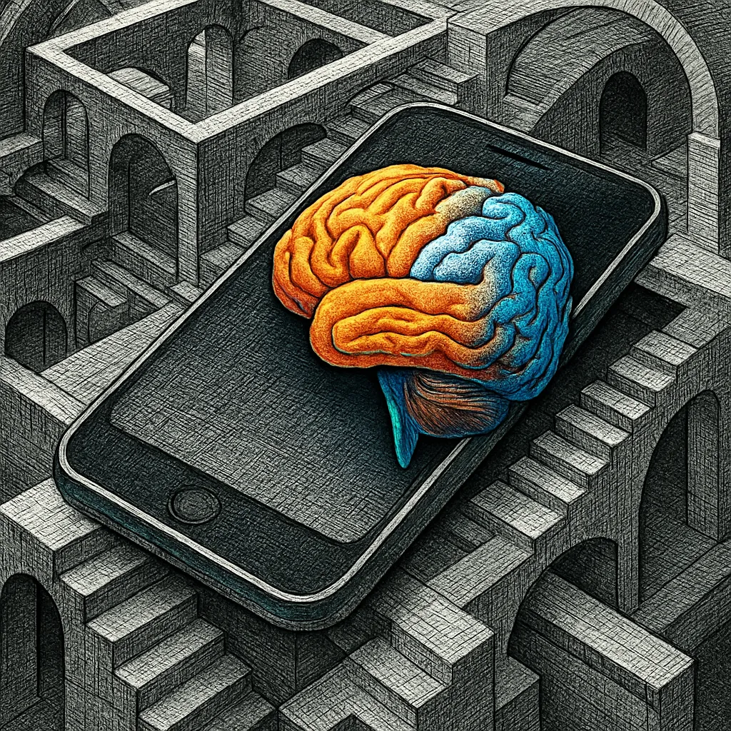 Cover art for How a powerful AI runs on your phone without internet