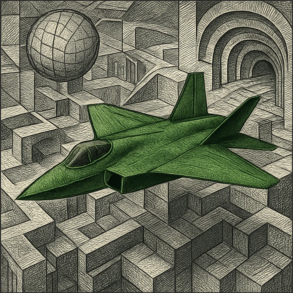 Cover art for How a stealth jet stays invisible to radar and flies