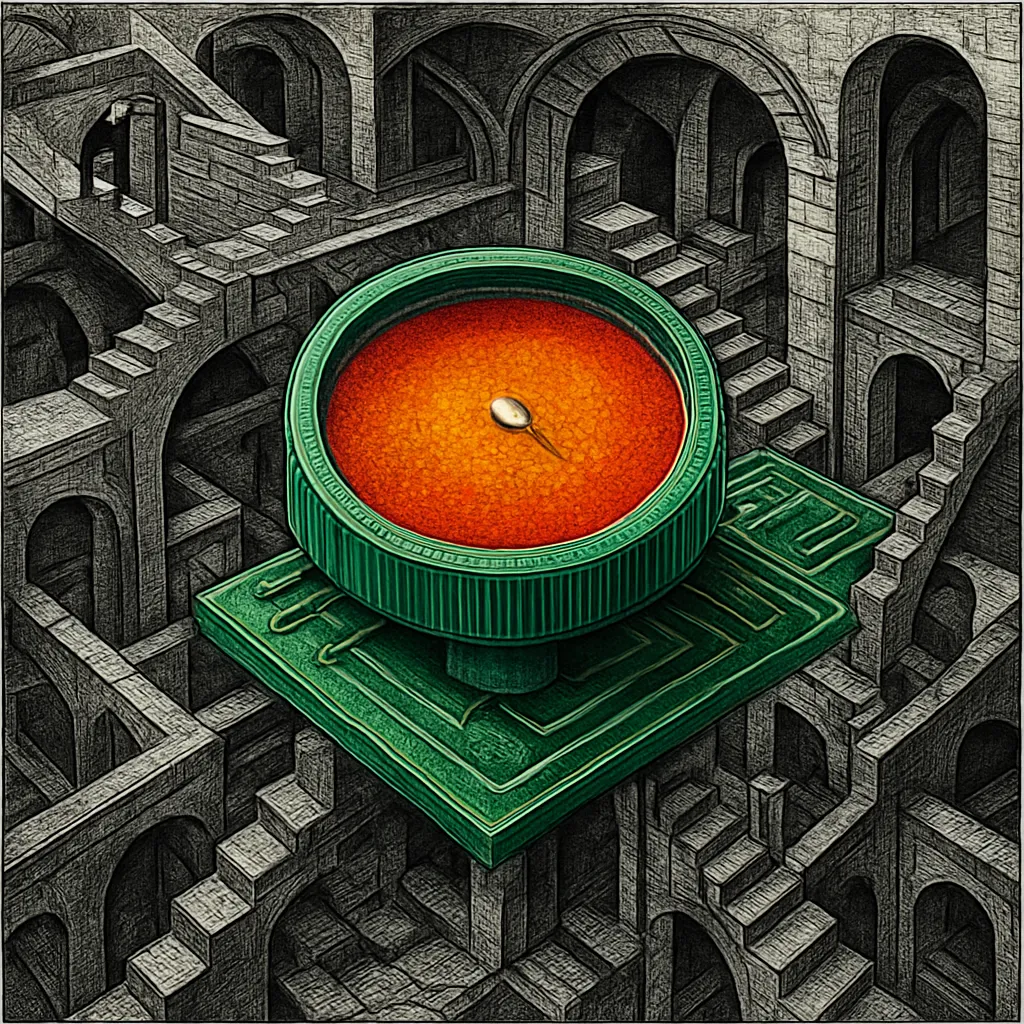 Cover art for How a zeptojoule sensor helps hunt for dark matter