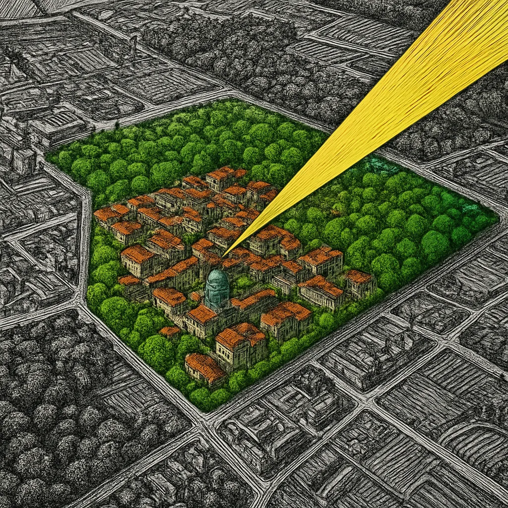 Cover art for How aerial laser mapping reveals cities in the forest