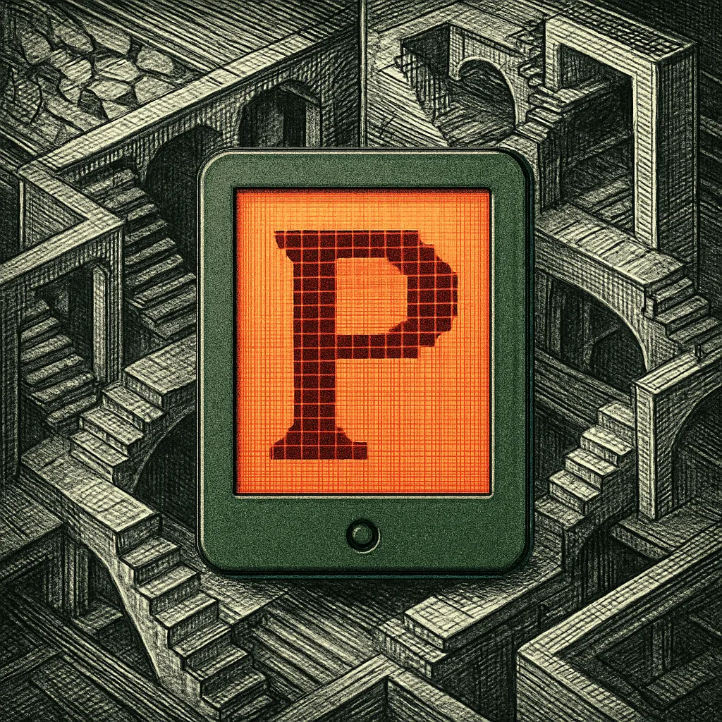 Cover art for How an e-ink screen holds an image without power