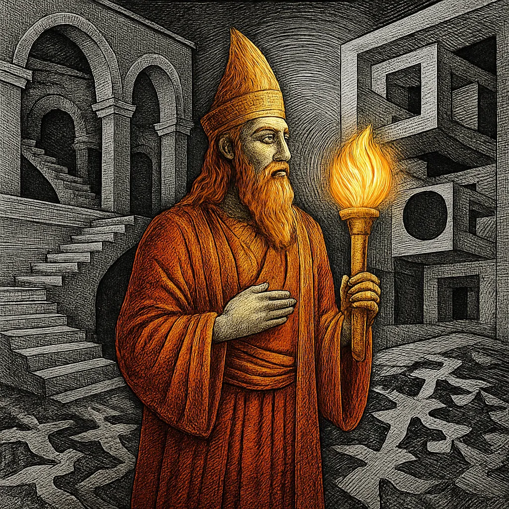 Cover art for How ancient Zoroastrian ideas of light and dark echo today