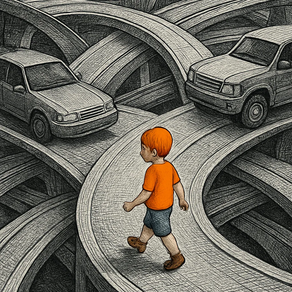 Cover art for How bad luck changes guilt in reckless driving