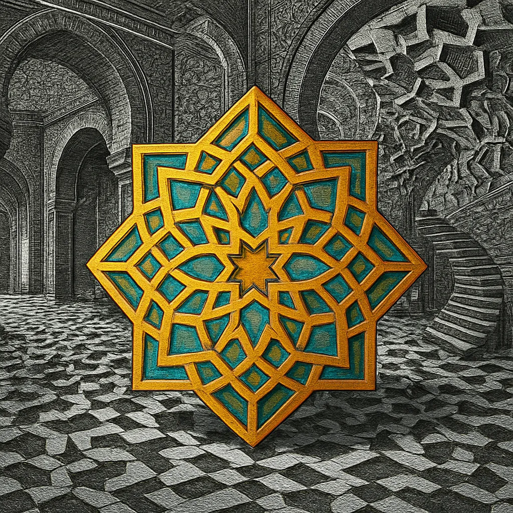 Cover art for How banning images shaped Islamic geometric art