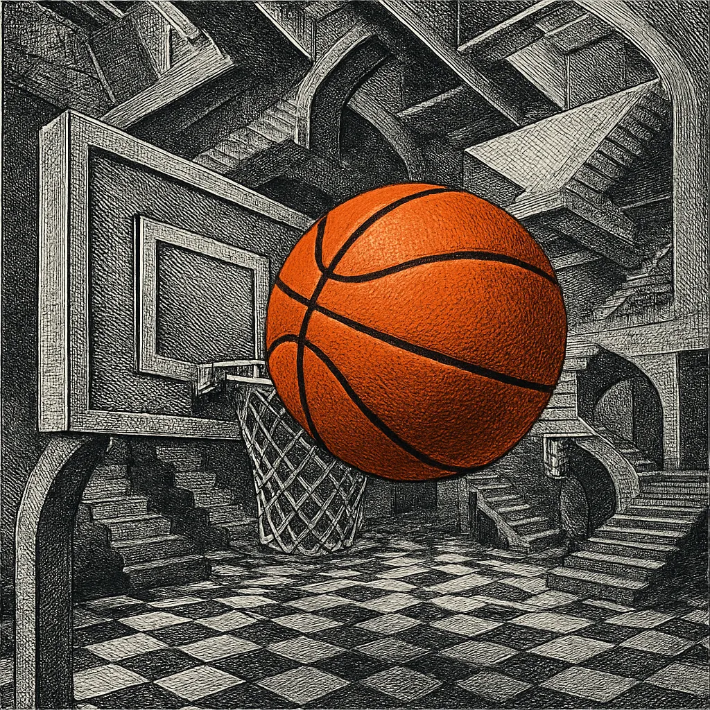 Cover art for How basketball grew from peach baskets to a global game
