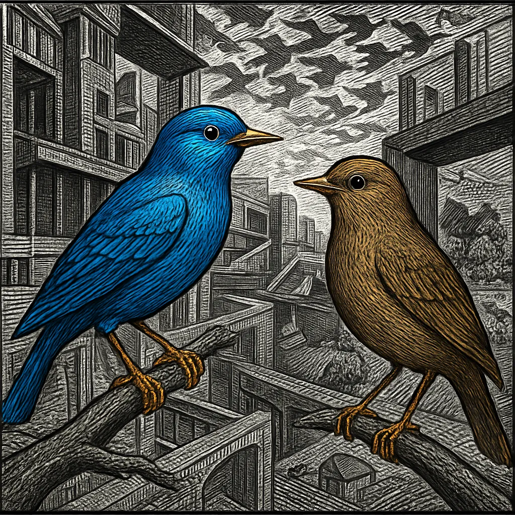 Cover art for How city birds are evolving differently