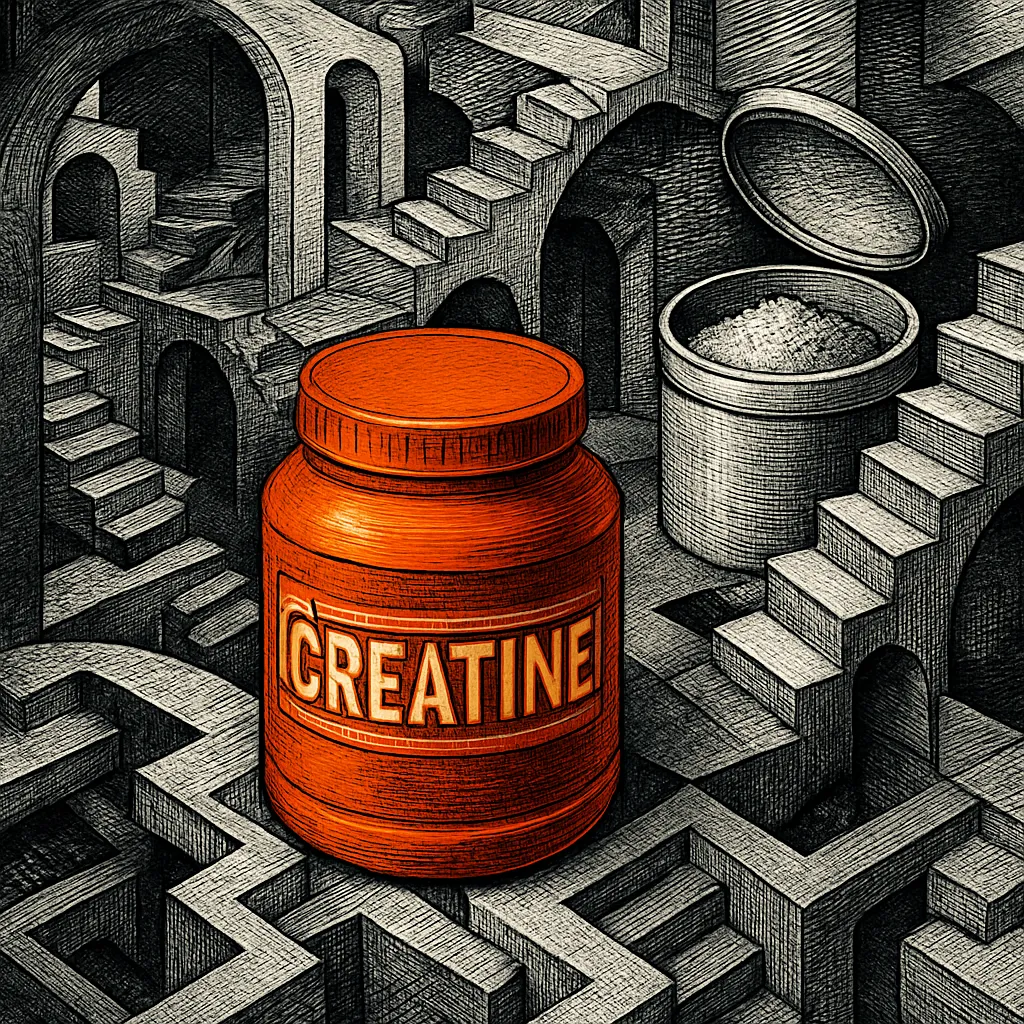 Cover art for How creatine went from bodybuilders to everyone