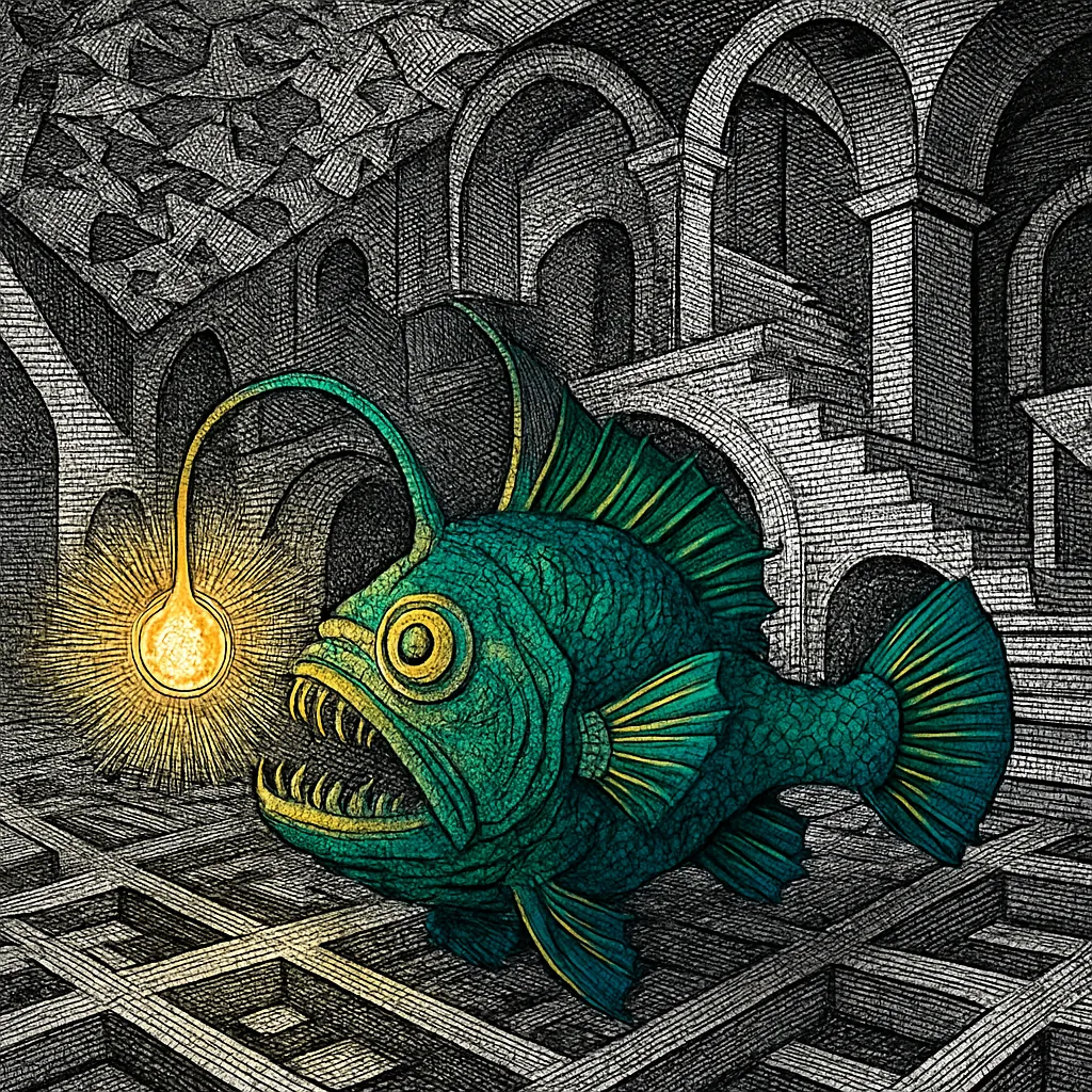 Cover art for How deep-sea creatures make their own light