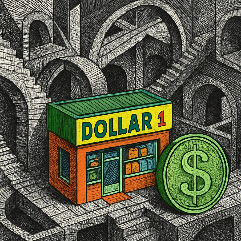 Cover art for How dollar stores turn tiny margins into massive profits