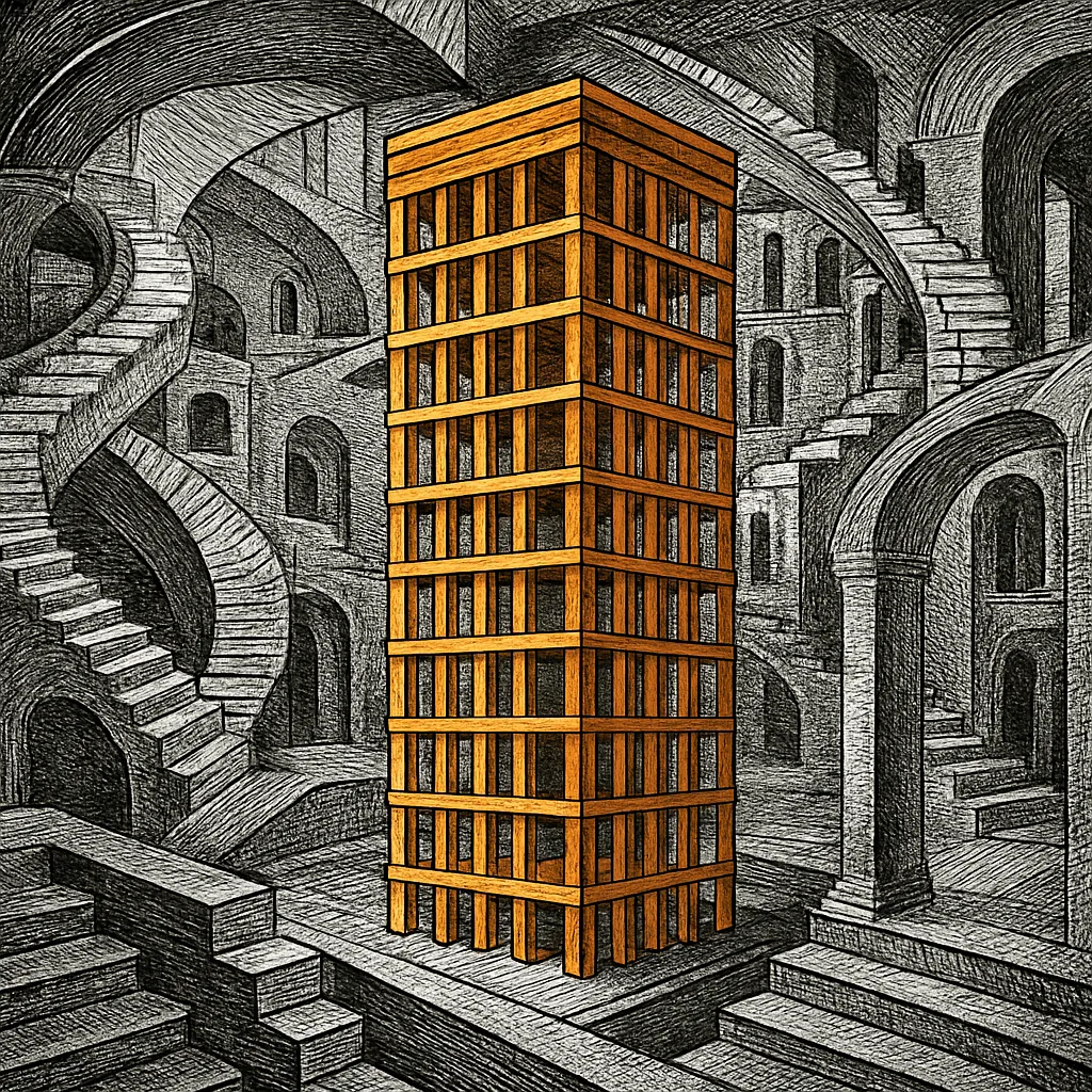 Cover art for How eighteen-story mass-timber towers stay safe