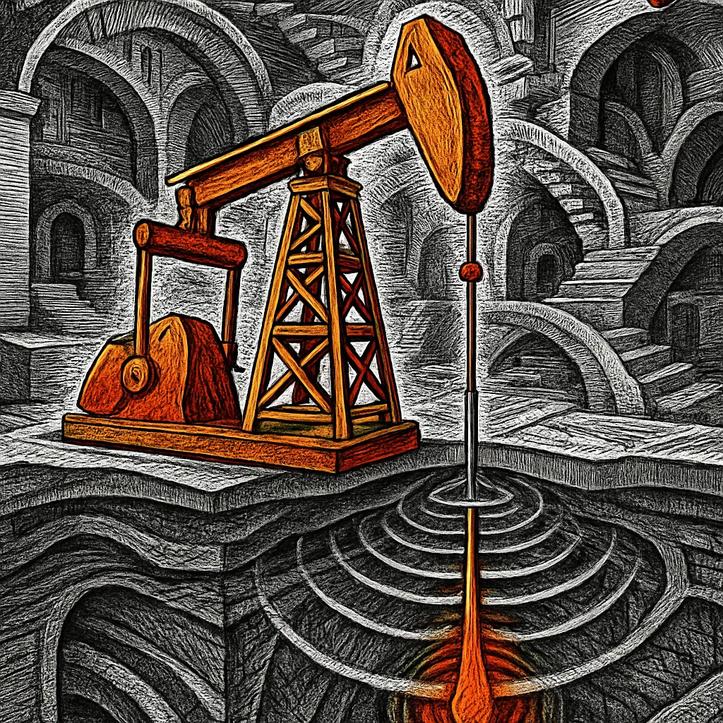 Cover art for How engineers use sound to find oil miles underground