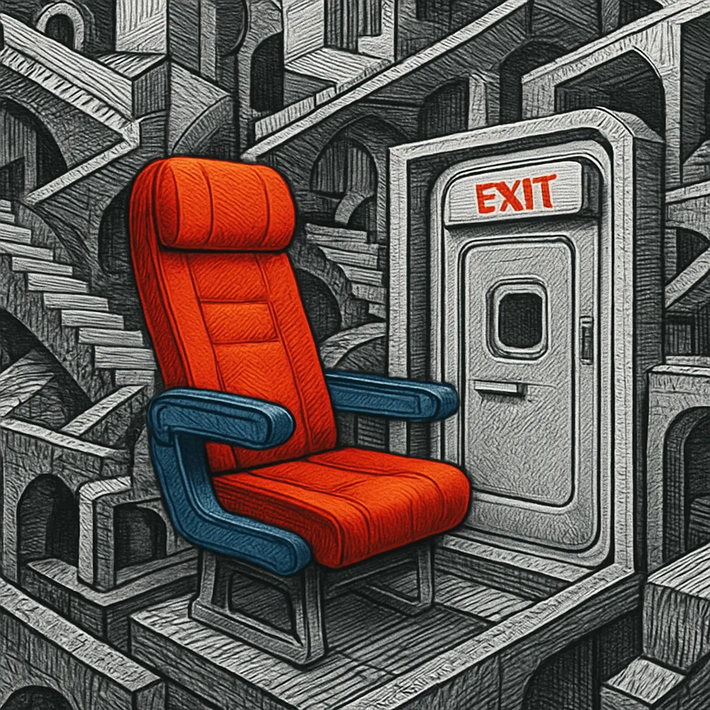Cover art for How exit row passengers assist in emergencies