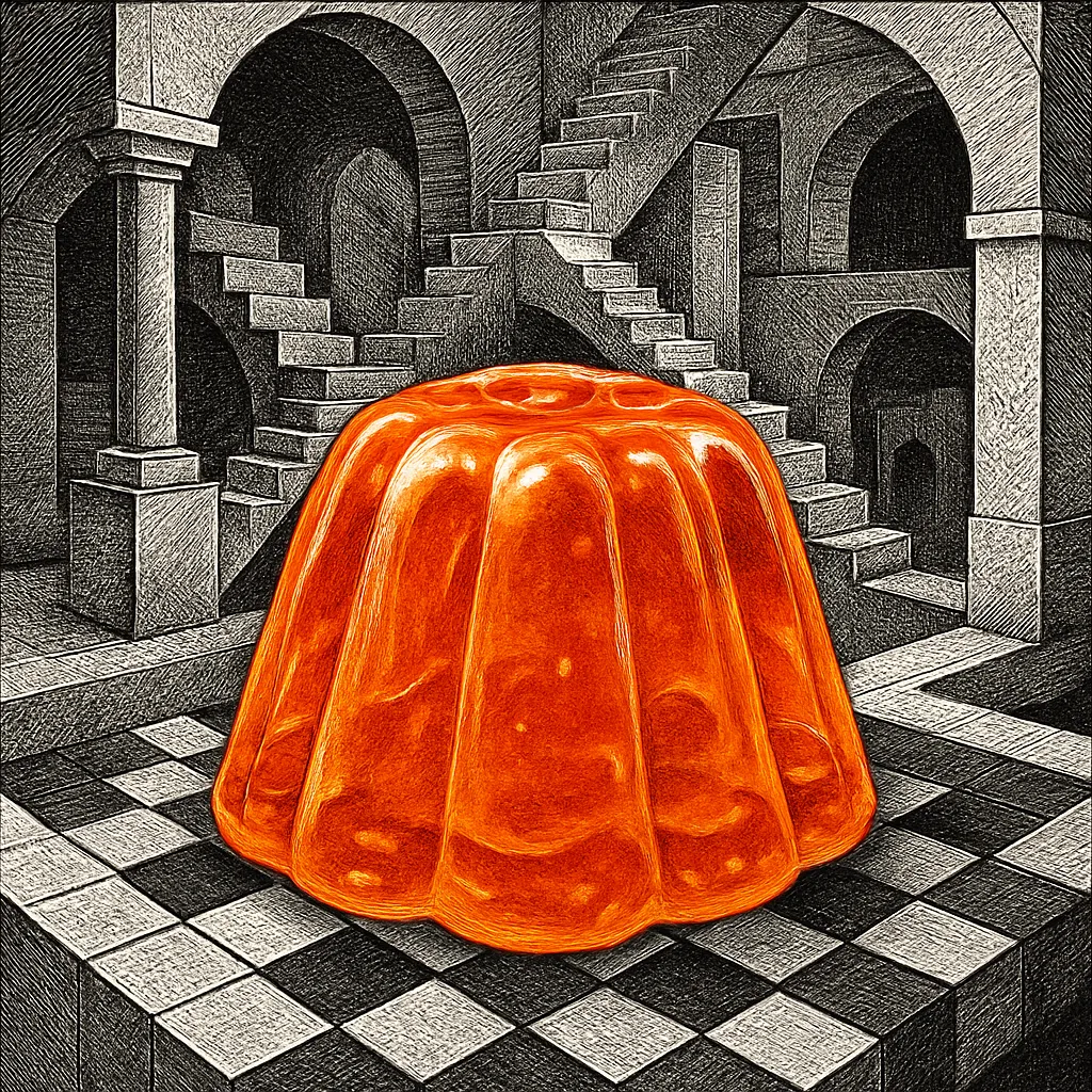 Cover art for How gelatin traps liquid into a wobbly solid