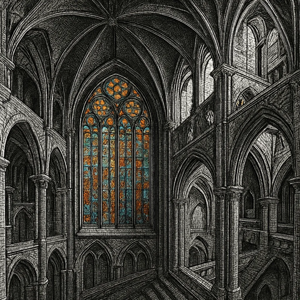 Cover art for How Gothic cathedrals reach such heights with glass
