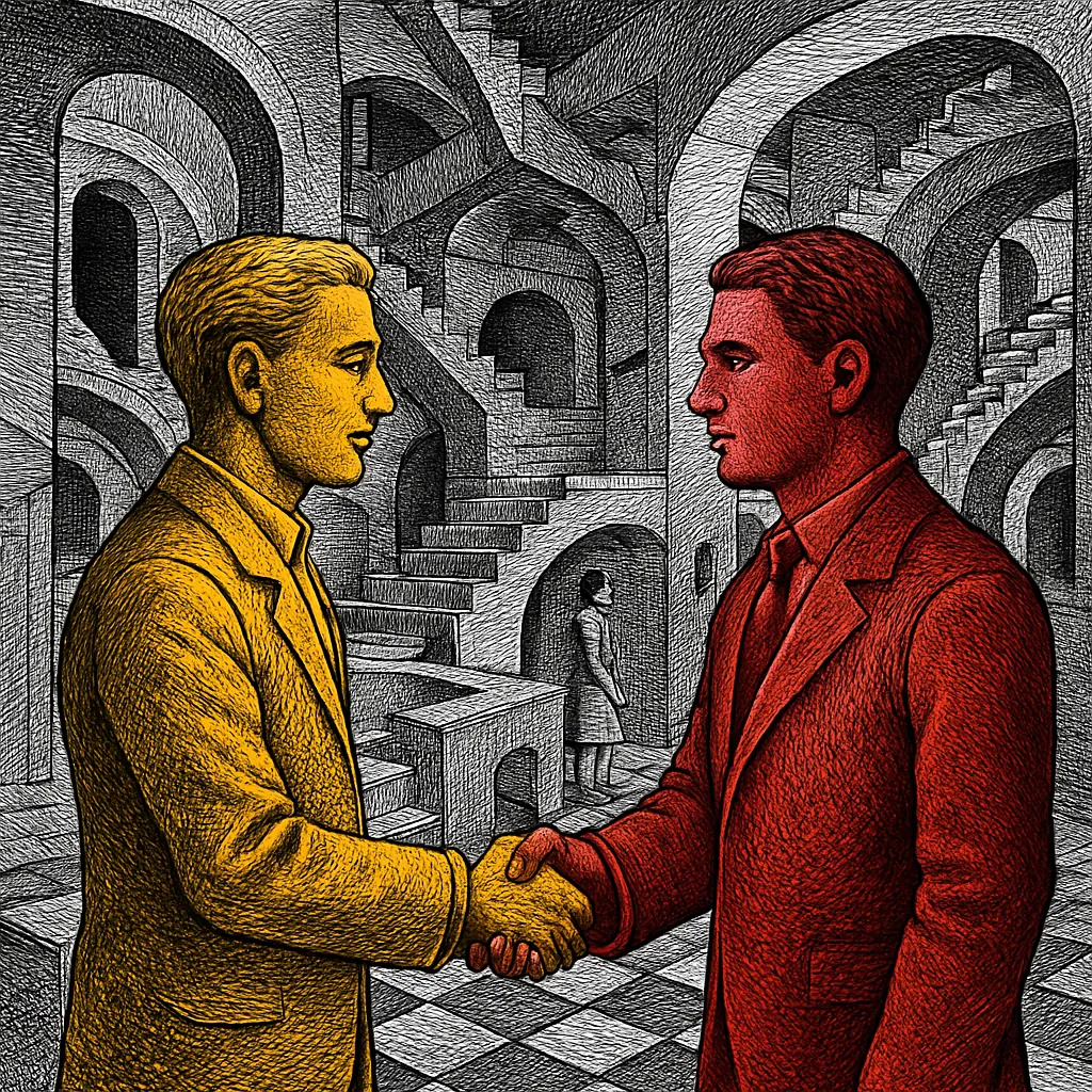 Cover art for How handshakes and greetings reveal hidden hierarchies