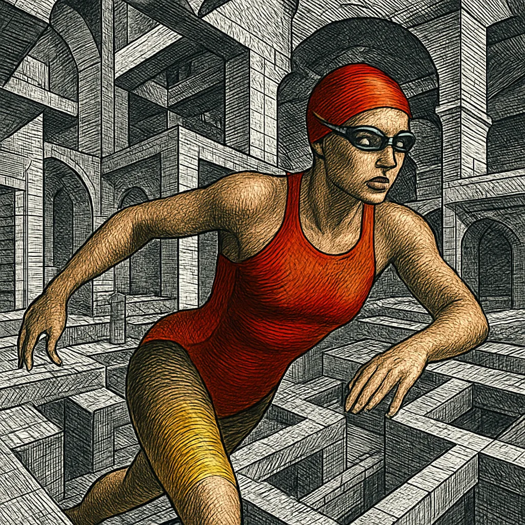 Cover art for How high-tech swimsuits reshaped Olympic swimming