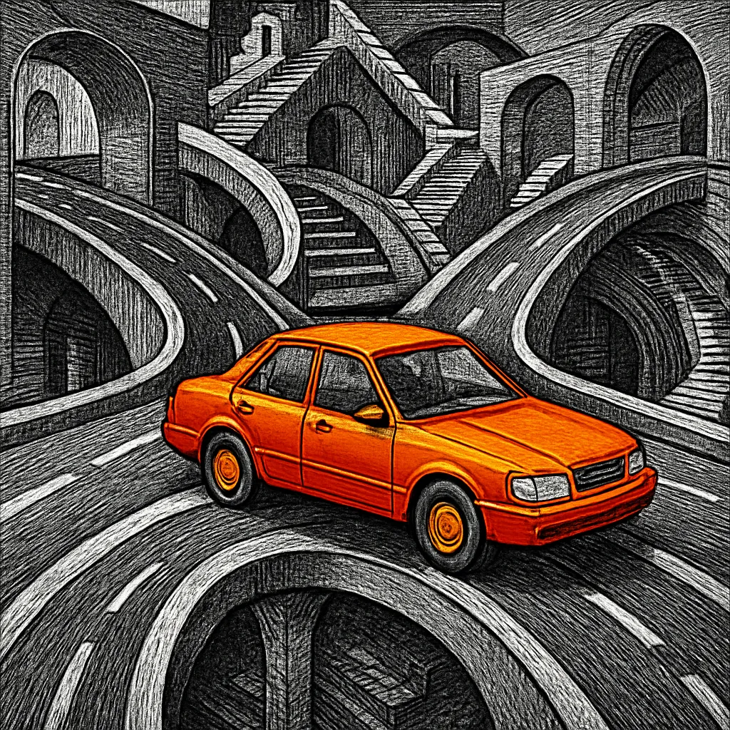 Cover art for How history and horses decided which side of the road we use