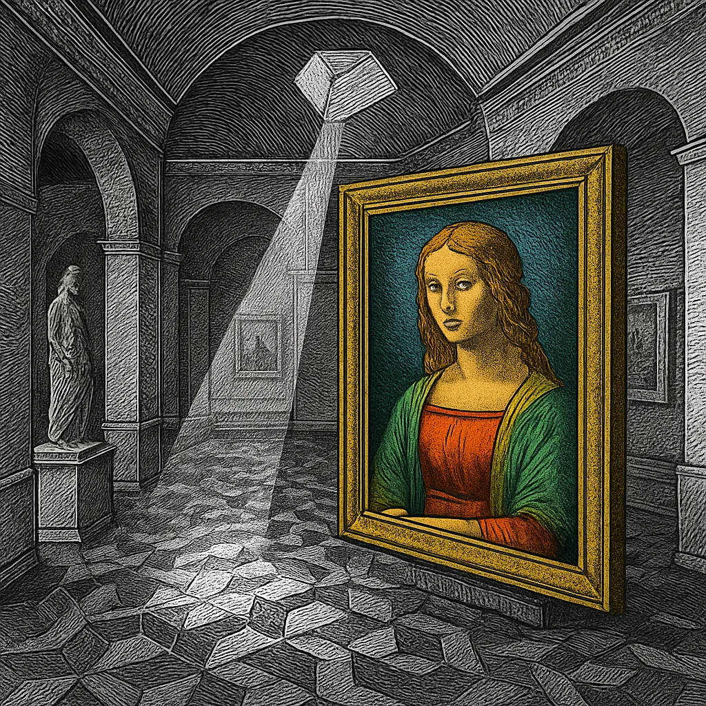 Cover art for How light's energy slowly erases our masterpieces