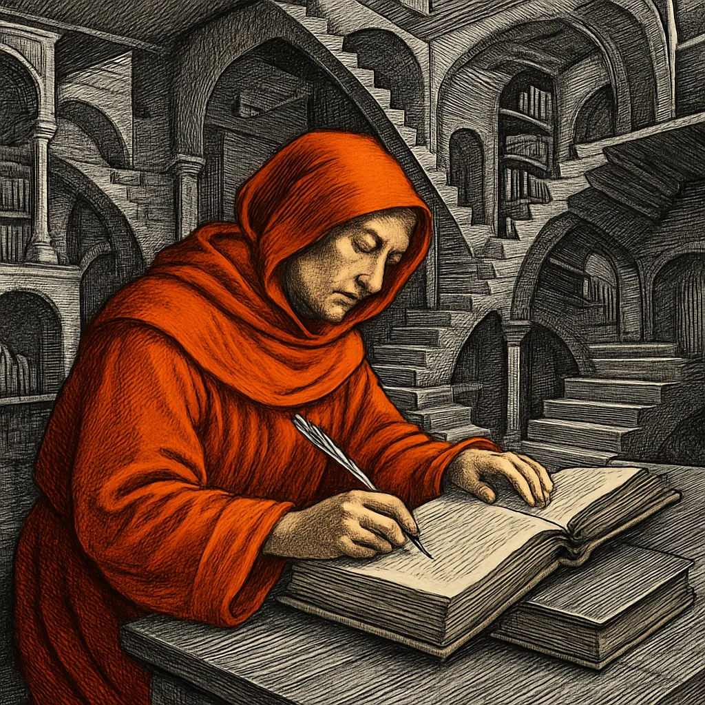 Cover art for How medieval monks copied and saved ancient books