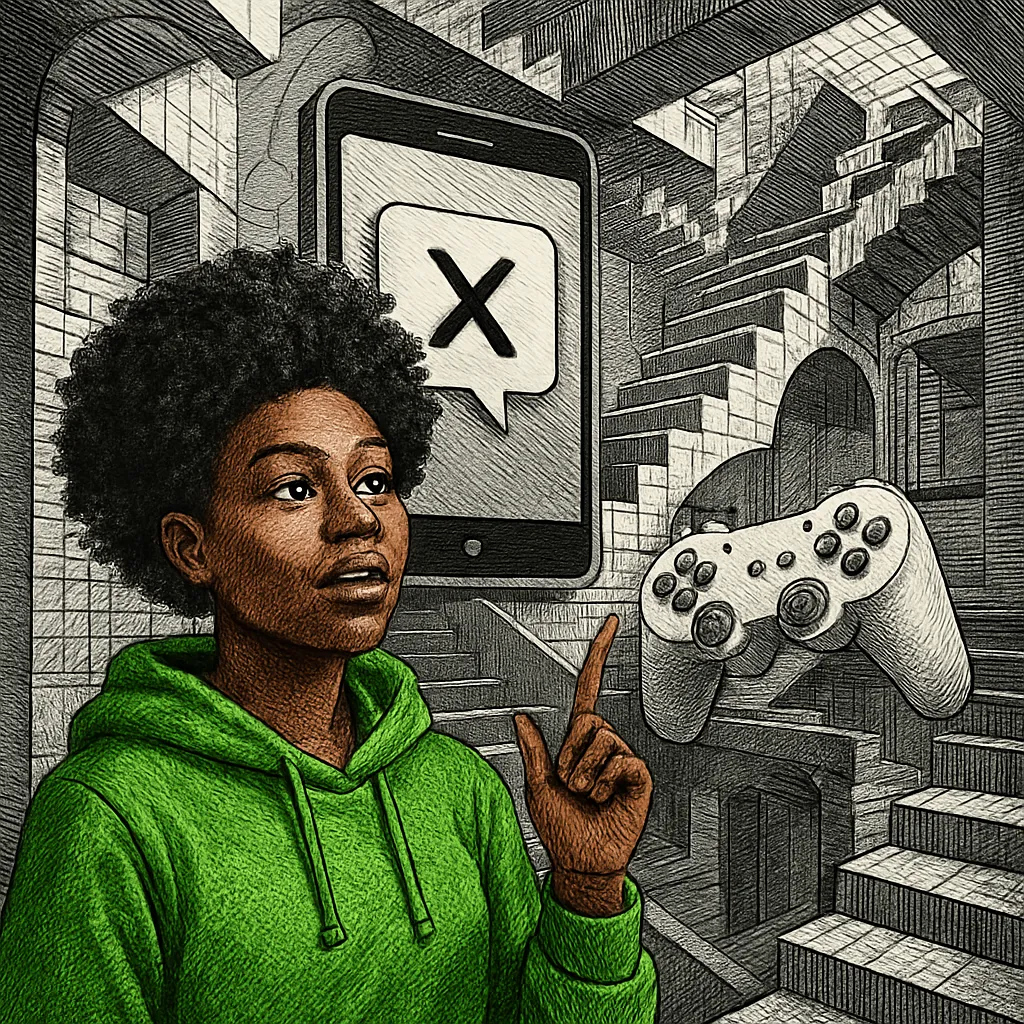 Cover art for How online slang moves from Black culture and gaming