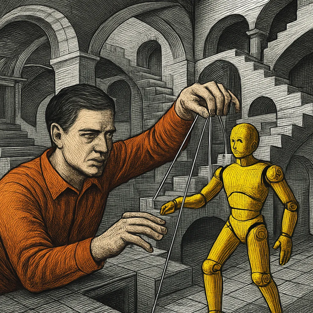 Cover art for How people puppet robots to teach machine movement