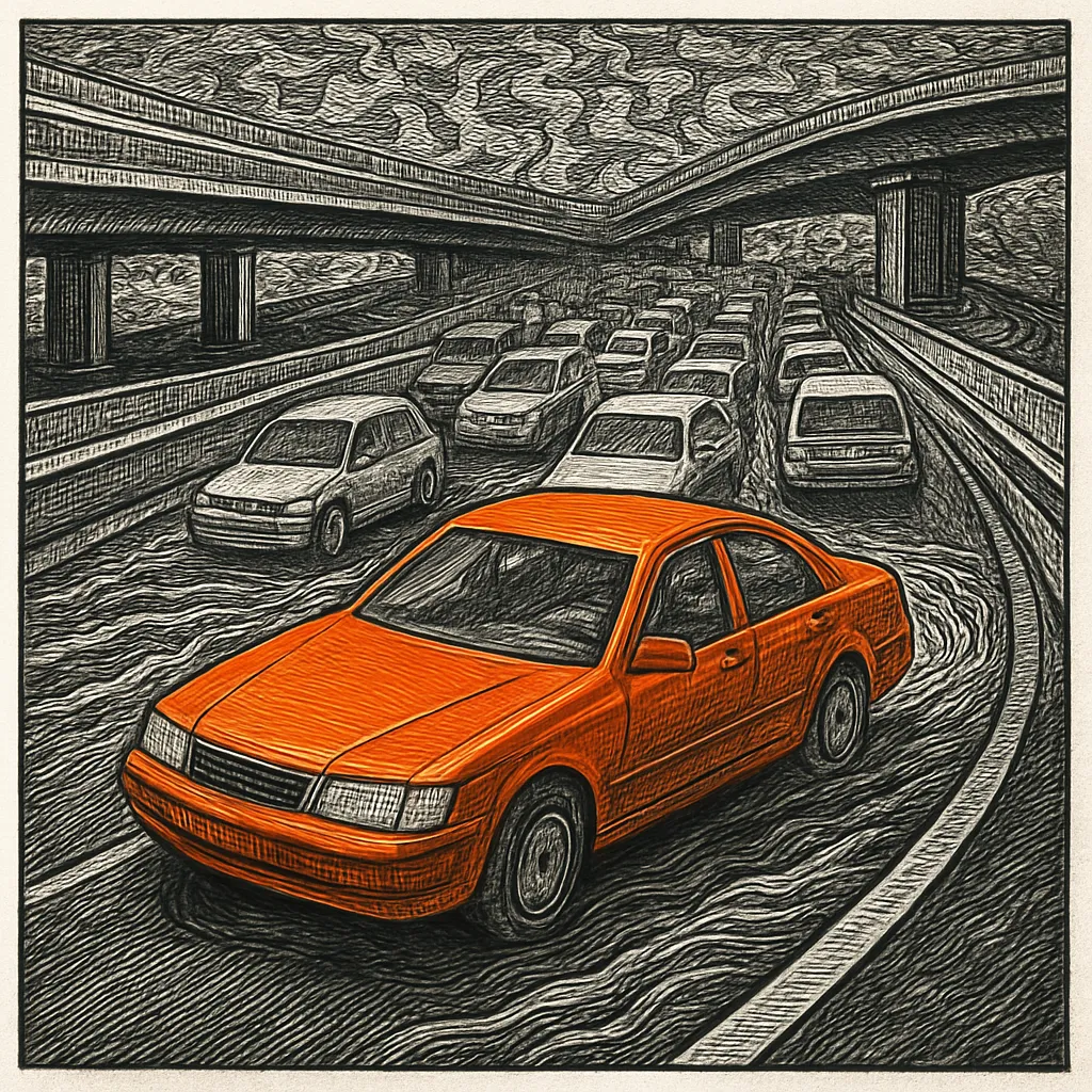 Cover art for How phantom traffic jams ripple through highways
