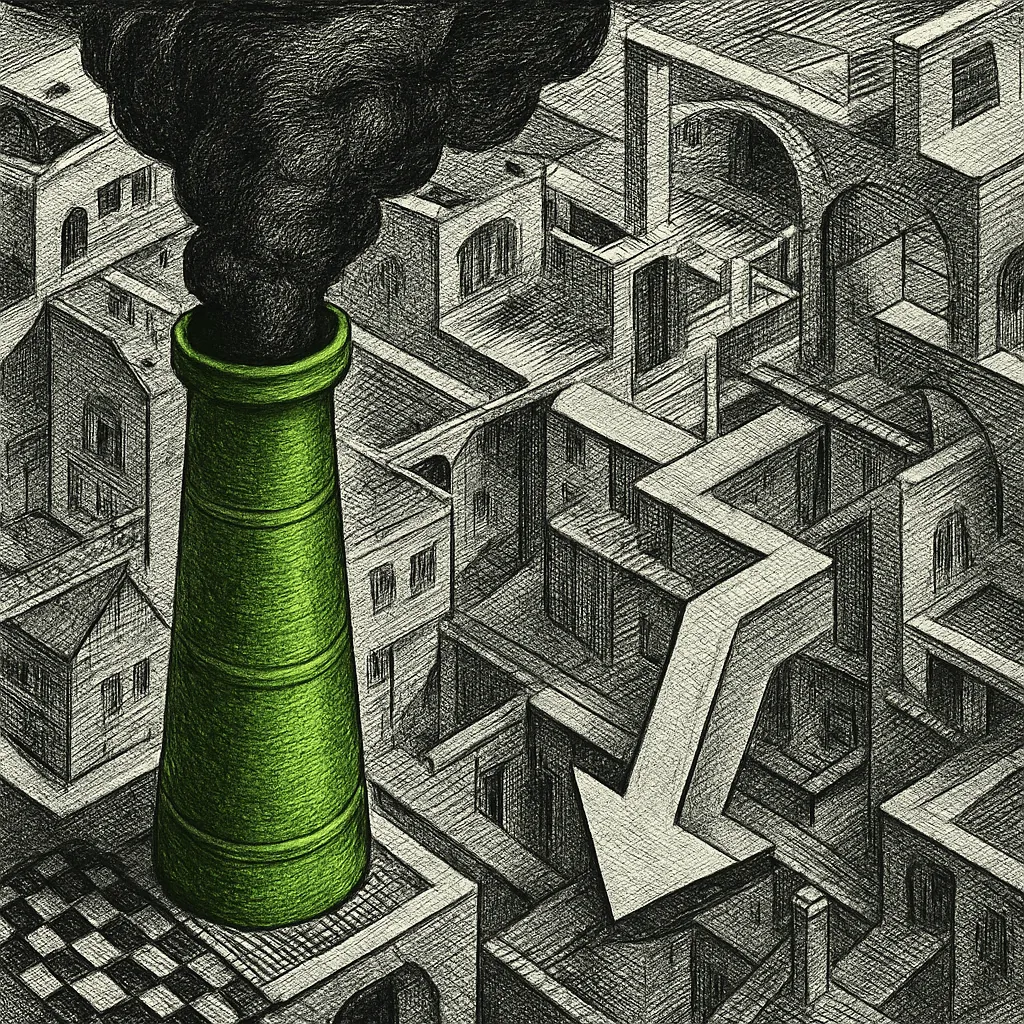 Cover art for How pollution breaks the logic of a free market