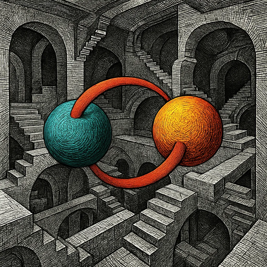 Cover art for How quantum entanglement links particles across distance