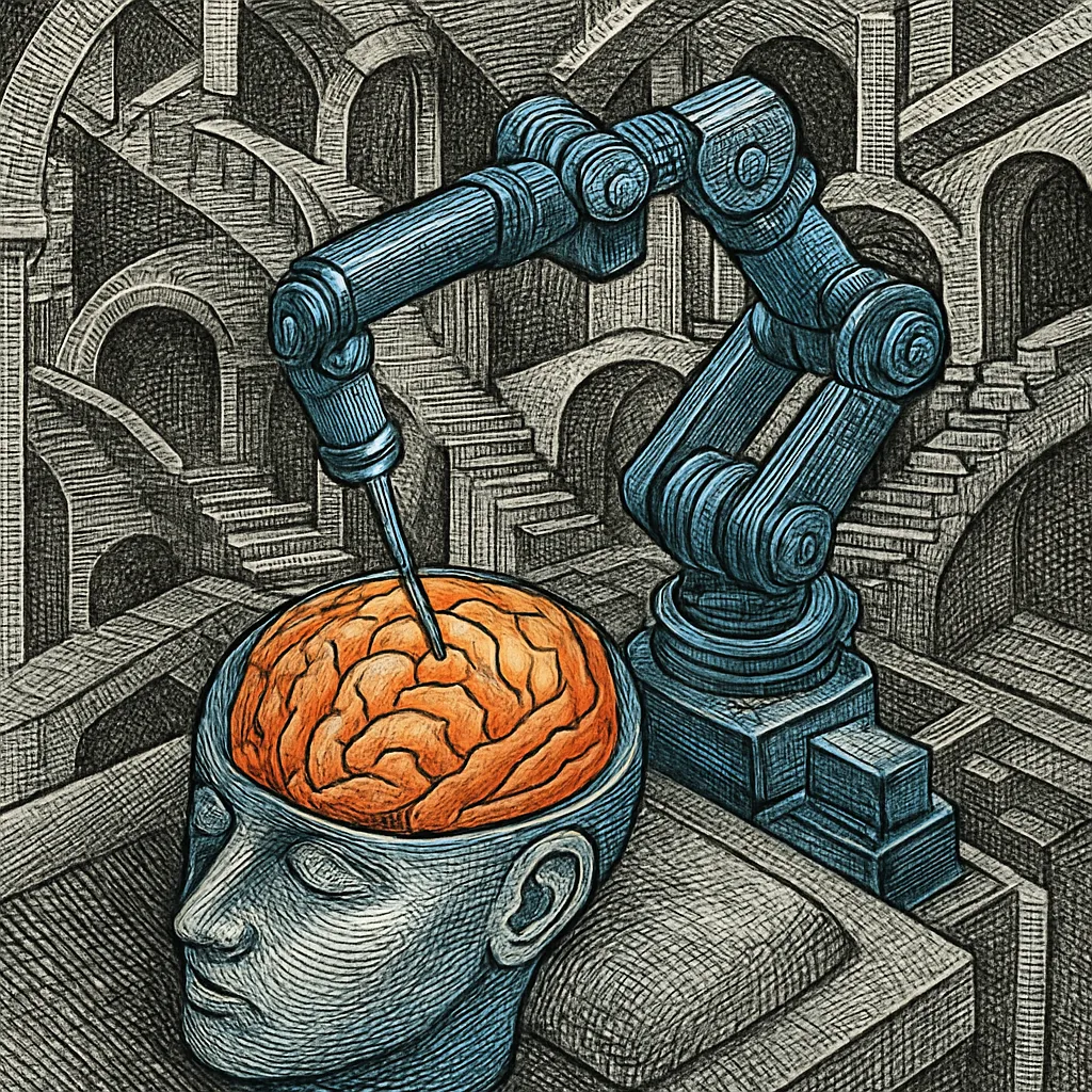 Cover art for How robots are automating brain implant surgery