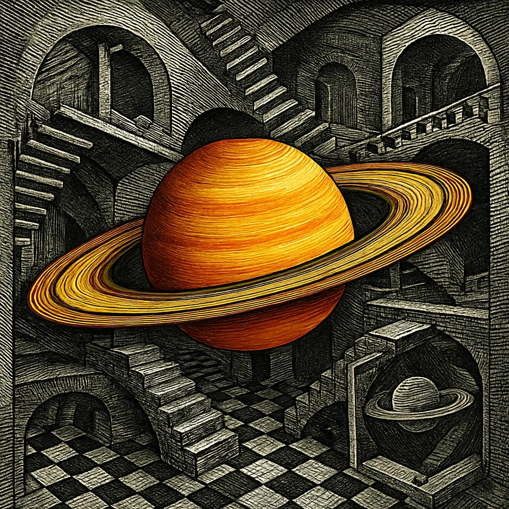 Cover art for How Saturns rotation rate fooled astronomers for decades