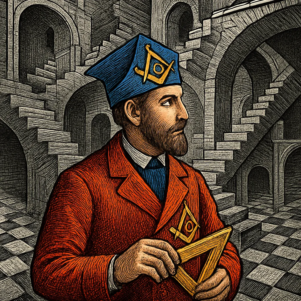 Cover art for How secret societies like the Freemasons network