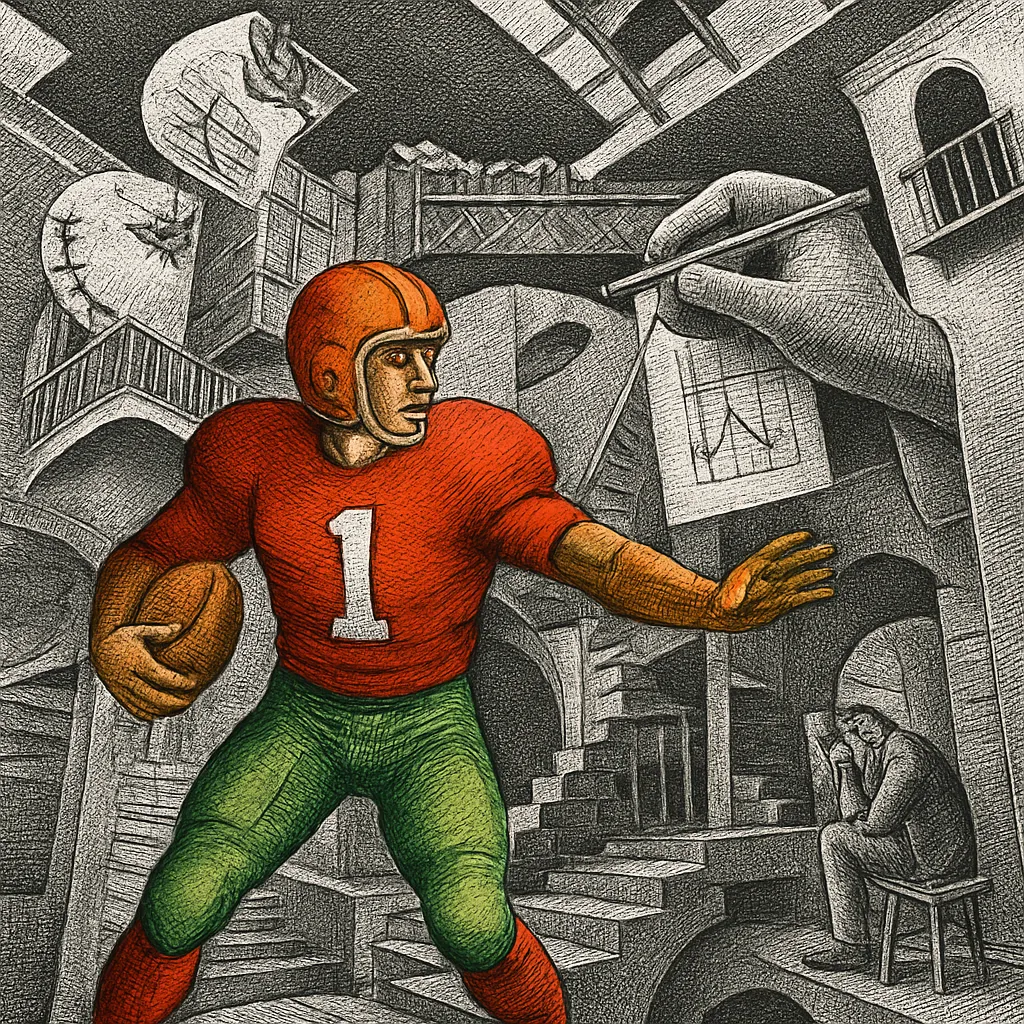 Cover art for How sports drafts redistribute talent like welfare