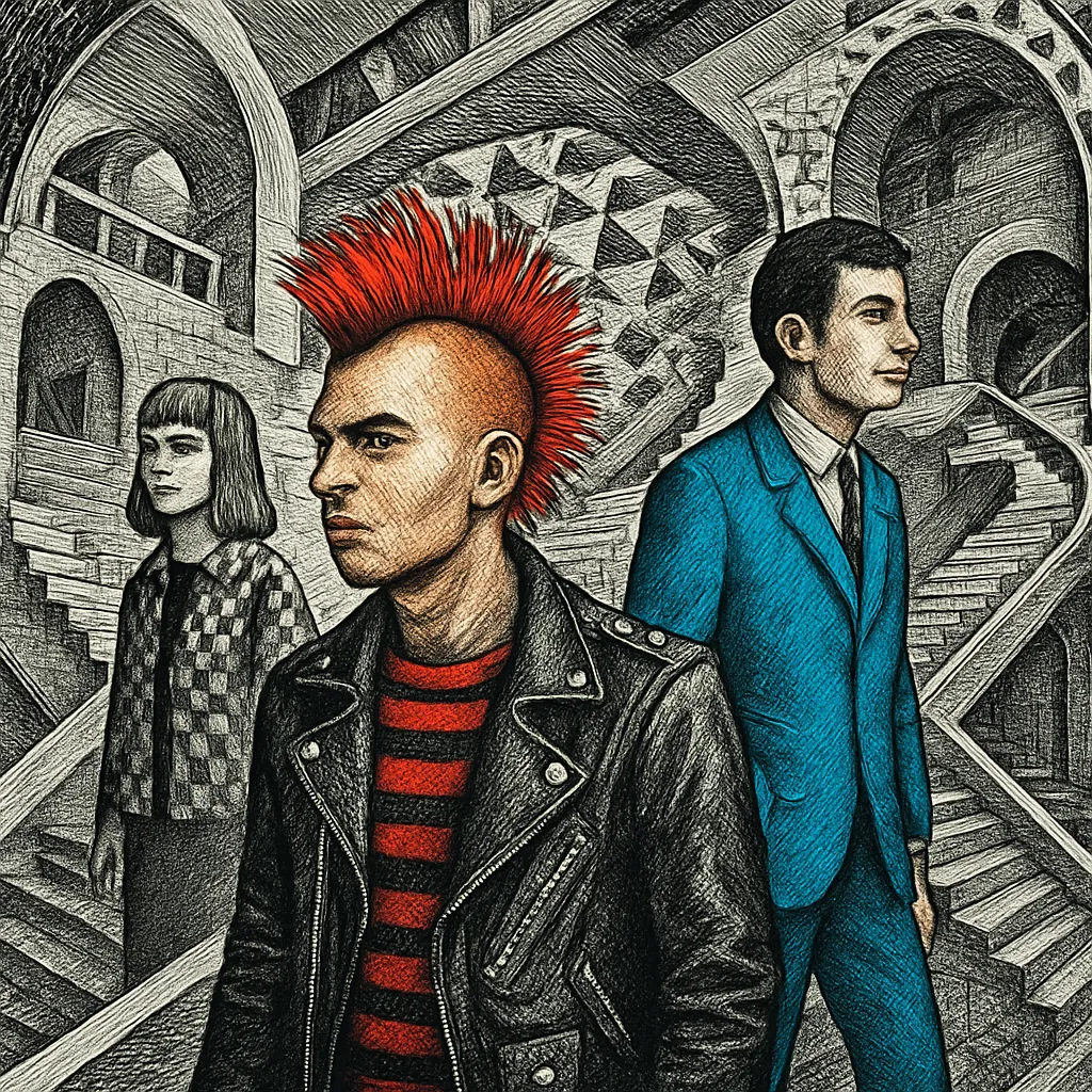 Cover art for How subcultures like punks or mods emerge