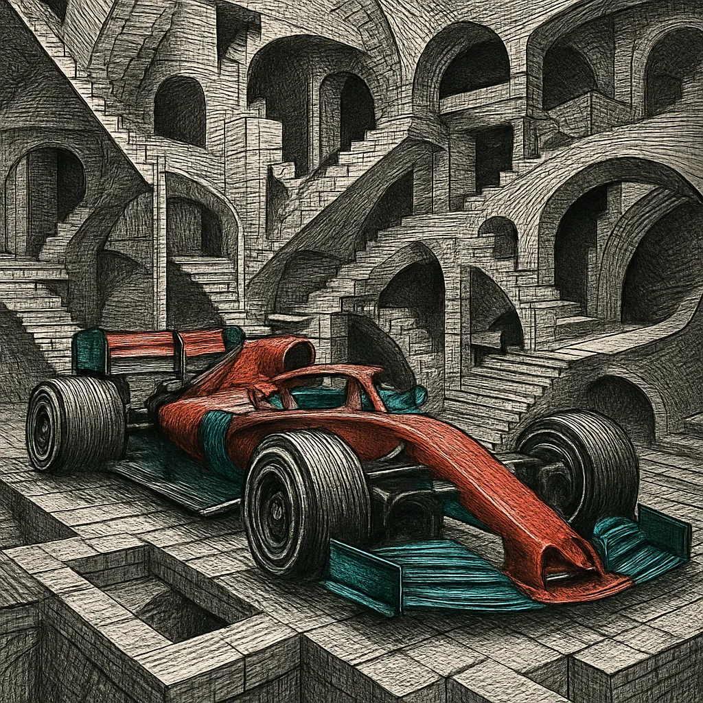 Cover art for How the 2026 F1 car gets half its power from electricity
