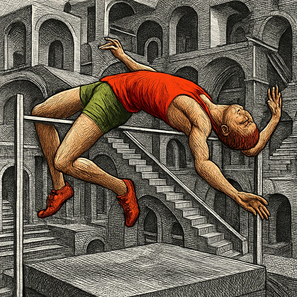 Cover art for How the Fosbury flop made other jumping techniques obsolete