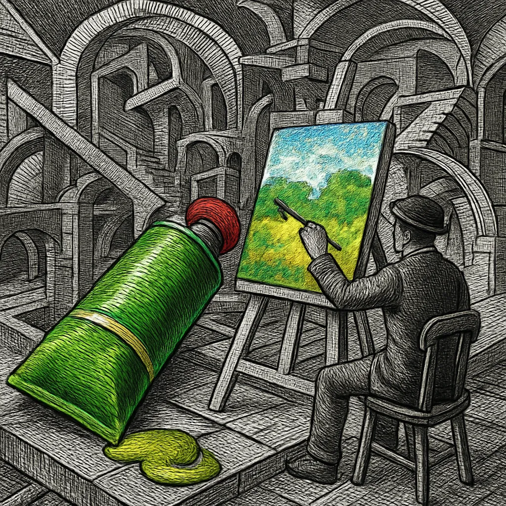 Cover art for How the paint tube let Impressionists paint outdoors