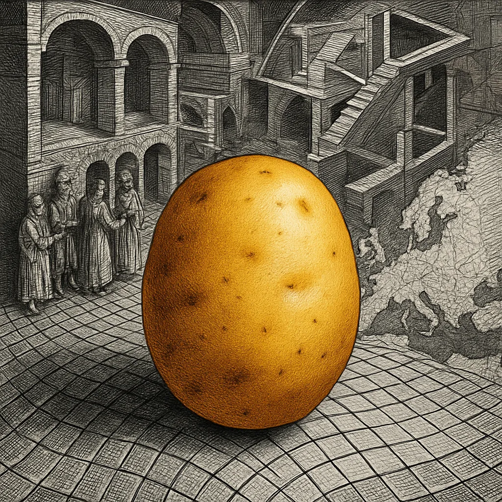 Cover art for How the potato reshaped Europe's population and politics