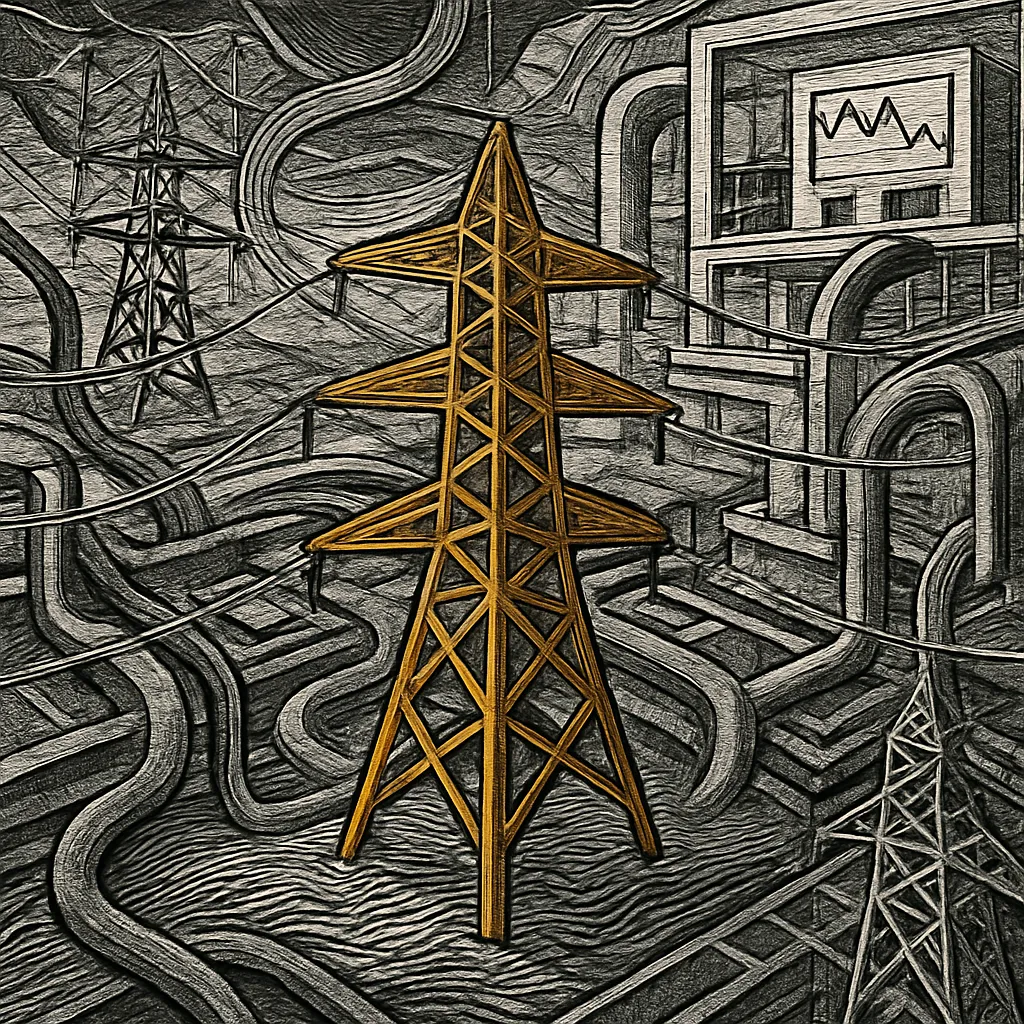 Cover art for How the power grid balances supply and demand