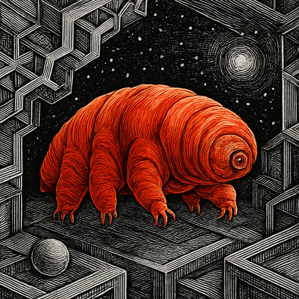Cover art for How tiny tardigrades survive the vacuum of space