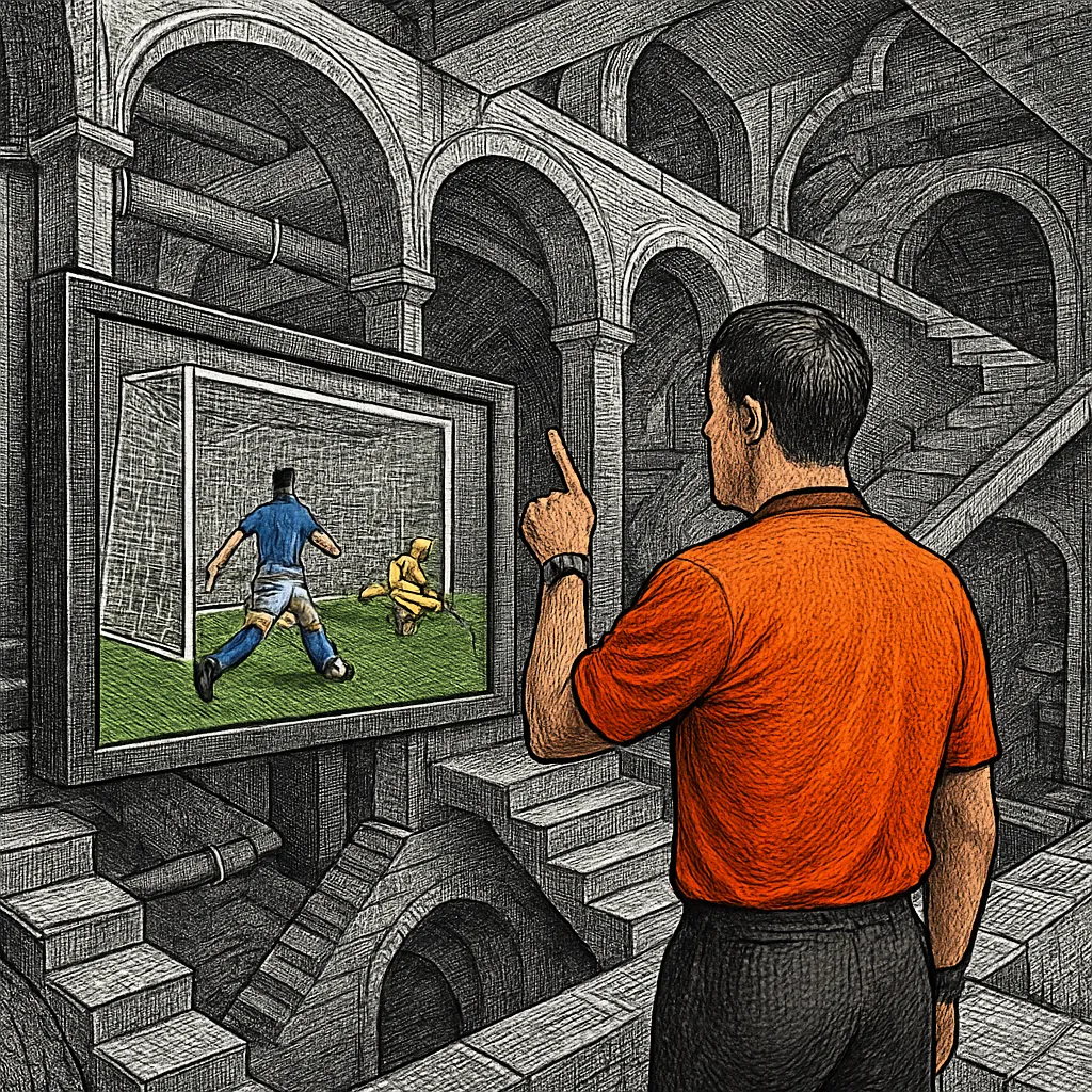 Cover art for How video replay changed soccer refereeing