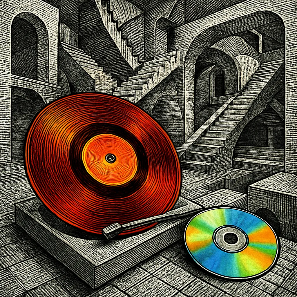 Cover art for How vinyl is outselling CDs decades later