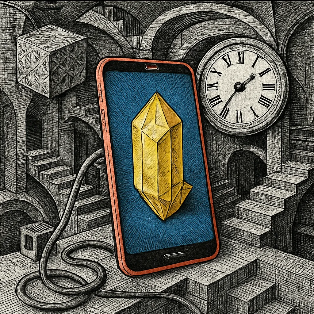 Cover art for How your phone keeps perfect time with a drifting crystal