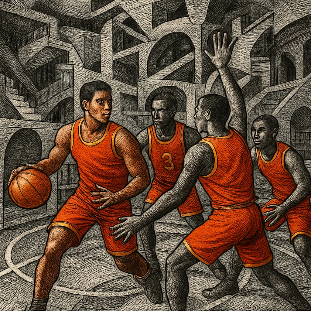 Cover art for How zone defense changed basketball