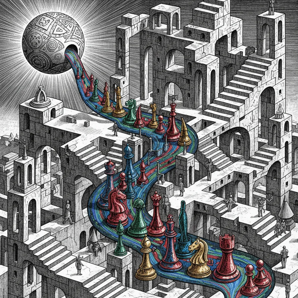 Cover art for The ancient origins of the game of chess