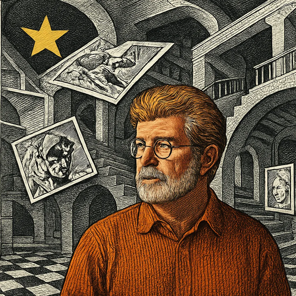 Cover art for The billion dollar museum for comic books and movie art